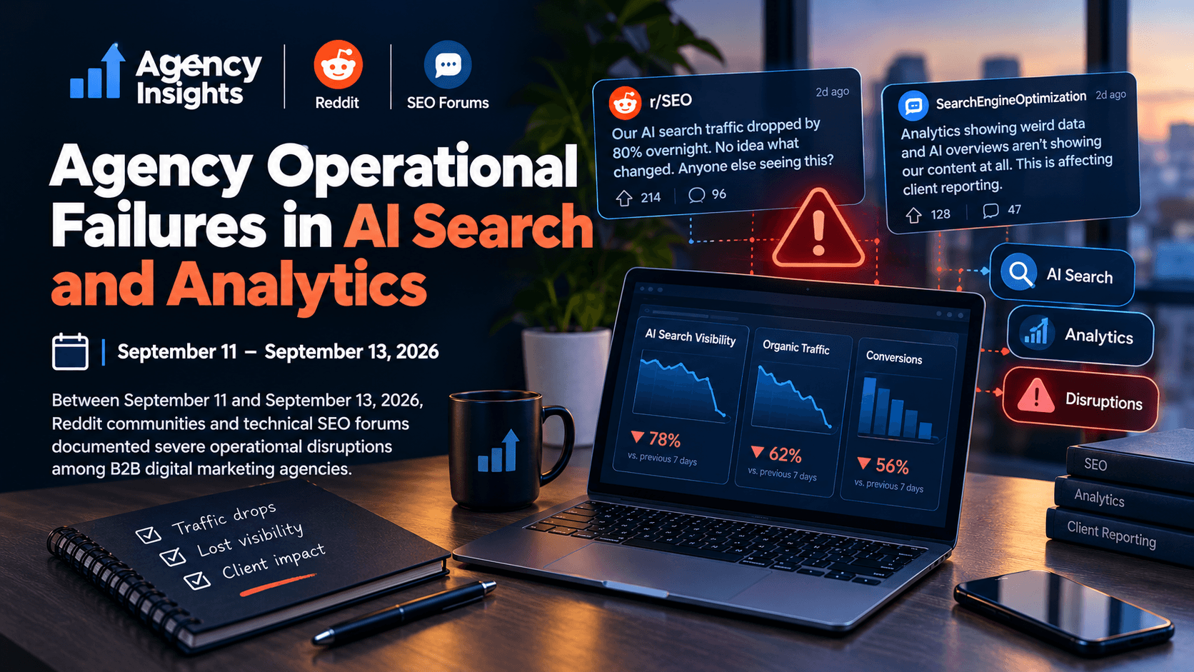 Agency Operational Failures in AI Search and Analytics